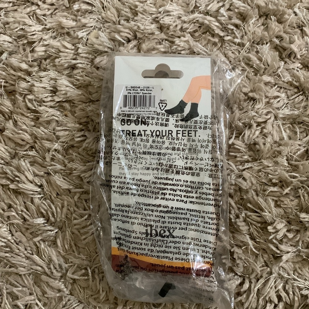 ibex Light Cushion Performance 1/4 Sock - Picture 5 of 5